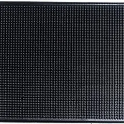Premium Rubber Bar Rectangular Mat 18"X12", Service Mat, Countertop Mat,Barber Service Mat, Spill Mat, Rubber Mat (Set Of 1),Black-picture-11