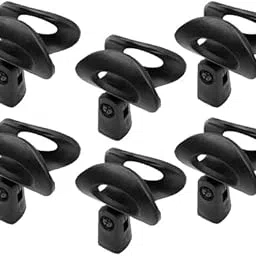 Pearl Professional MIC Holder Code 14 | Clamp | Clip | for XLR Microphone | Pack of 6-image-1