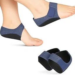 Silicone Heel Pads for Heel & Ankle Pain Relief, Heel Spur and Shoe Support for Men & Women – Shock Absorbing Cushion Insoles for Heels, Blue (1 Pair)-picture-52