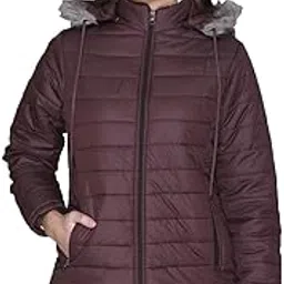 rare times Women’s Stylish Solid Full Sleeves Jacket | Winter Wear Quilted Jacket for Travelling | Regulaer Fit Puffer Jacket For Women-picture-10