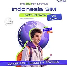 ZetSIM Indonesia eSIM | 5GB Data for 7 Days | Travel eSIM for Bali, Jakarta & Beyond | Fast QR Delivery | No Roaming Fees | iPhone, Samsung, Pixel-picture-15