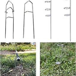 Calandis Fishing Rod Holder Rack Ground Insert Stand Fishing Supplies Style1-image-8
