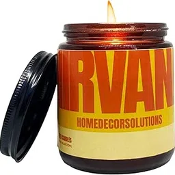 Scented Candles (55 Hours) (100% Soy Wax)- Handcrafted | Smoke-Free | Rose Fragrance Candles for Home.-picture-45