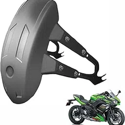 Asryd Rear Tyre Flexible Mudguard Bike Splash Guard ABS Material Compatible with Kawasaki Ninja 650-picture-25