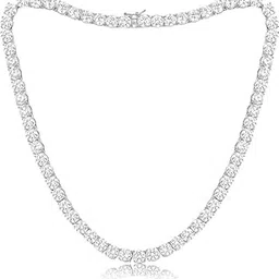 meenaz Chain for Men Mc Stan Chain Cuban Link Women girls gents Miami Necklace for men Cubic Zirconia diamond chain Sterling silver chain for men Chains Long Stainless Steel Hip hop Stylish Rapper 473-picture-28