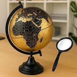 Zest 4 Toyz Educational World Globe for Study With Magnifying Glass | 8" | Globe for Kids | Perfect for Learning | Educational Learning Toy Globe | Perfect for Kids-image-79
