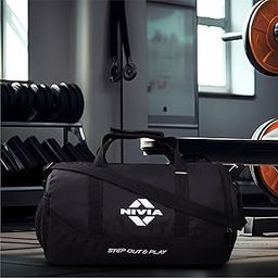 nivia Beast Gym Bag-4 Polyester, Unisex Gym Bags, Shoulder Bag for Men & Women with Separate Shoes Compartment, Carry Gym Accessories,Sports & Travel Bag-picture-15