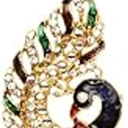 Gold Plated Traditional Chabi Challa Waist Key Chain | Women Marriage Accessory-image-24