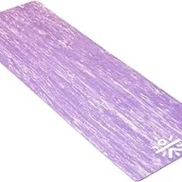 CULT Yoga Mat Marble TPE 6mm Lavender Marble Print with Carry Bag-picture-37