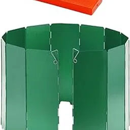 JAZZY PEARLS® Windscreen Foldable Portable Wind Protection for Cooker Picnic Outdoor Green|Sporting Goods|Outdoor Sports|Camping & Hiking|Camping Cooking Supplies|Camping Cookware|1 Outdoor Windscreen-picture-31