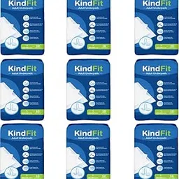 Kindfit Premium Underpads, Large (90x60cm) I 10 hrs Absorption Protection I 90 Units I Waterproof I Protects Surfaces from Incontinence I Super Soft Polymer | Pack of 9-picture-37