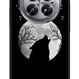 NDCOM for INFINIX Zero 40 5G Back Cover Black Modern Wolf Printed Metal Case-image-46