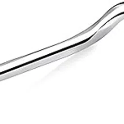 via mazzini 92.5-925 Sterling Silver 'The Moonlit Grace' Tiny 1.5mm Round Pearl Nose Pin Stud for Women and Girls (NR05120) 1 Pc-picture-12