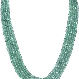 Five Layer Multi-Colour Real Onyx Stone Beads Necklace for Women and Girls (Multi Color Five Layer)-image-72