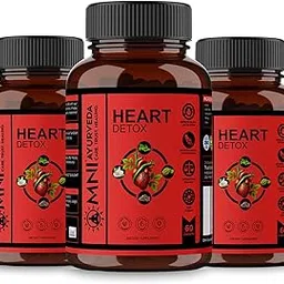 Omni Ayurveda Heart Detox 60 Caps – Promotes Healthy Heart, Improves Blood Circulation, Balances Cholesterol, Supports Blood Pressure (Pack of 3)-image-8