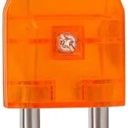 Universal ABS Polycarbonate Multicolor 2 Pin Male Plug Top (2 Pin Top) Non Flammable & Durable High Resistance Electric Plug Top - 6 Pieces-image-40