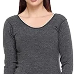 warmzone Solid Rib Pure Wool Top Thermal for Women (27009 Pack of 1 Pc)-picture-10
