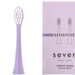 Seven Oral Care Sensitive Replacement Brush Heads – Ultra-Soft Bristles for Gentle Cleaning of Teeth, Gums, Perfect for Effective and Comfortable Oral Care-Lavender-picture-15