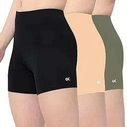 xjarvis Lucia Shorts for Women Stretchable, Yoga Shorts– Soft, Squat-Proof & Breathable, Cycling, Running for Skin Fit Tights & Gym Short-picture-41
