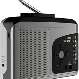 EZCAP 234 Cassette Tape to MP3 Save to TF Card Stereo Converter Cassette Tape Player AM/FM Radio-image-21