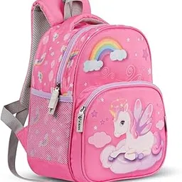 vismiintrend Customized School Bag with Name for Boys and Girls | Preschool Backpack for Baby Kid | 2 – 5 years | Picnic | Small | Casual | Travel | Unicorn | Dinosaur | Unisex Birthday Gifts for Kids-picture-10