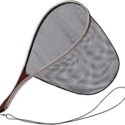 MERISHOPP Fishing Landing Net Supplies Gear Gift Nylon Mesh for Freshwater Sports Boat-image-6