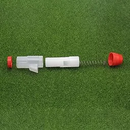 STYLEHEAVEN Fertilizer Spreader Back Carrying Bag Handheld Manure Applicator for Outdoor Single Metal Tube-image-10