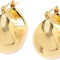 scintillare by sukkhi Excellent Stainless Steel Round Hoop Earring Jewellery for Women & Girls|Anti Tarnish Jewellery|Gifts for Wife Girlfriend Mother Sister-picture-57
