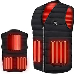 Ubervia Heated Vest Warm Body Electric USB Men Women Heating Coat Waistcoat M|Clothing, Shoes & Accessories | Mens Clothing | Coats & Jackets-picture-22