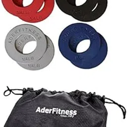 Ader Olympic Fractional Plate Set in 0.25, 0.5, 0.75, 1.00 Lbs/Pair (4prs/1set) Free Bag!!!-picture-10