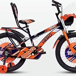 Hero Boomer Kids Cycle in 14T Wheel Size with Fat TYRE for Age Group 3-6 Years (Green) image 1