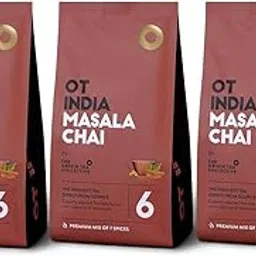 OT INDIA Masala Chai - Premium Mix of 7 Spices | Masala Spices Tea Spices Masala Tea Pouch (3 x 250 g)-picture-10
