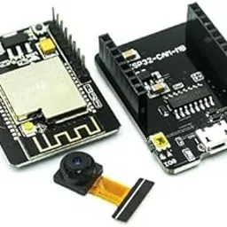 Robomalls Esp32-Cam-Mb WiFi Bluetooth Development Board + Ov2640 Camera Micro USB Connection to Serial with USB Cable (Pack of 1)-image-2