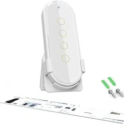 Tuya WiFi Zigbee ligent Wirel Scene Touching Switch Home Light Remote Controller 2.5D Curved TEM red Glass with orescent Function Should Works with Zigbee Gateways |-picture-17