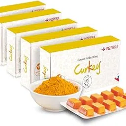 Curkey Pastilles for Quick Relief from Sore Throat from Natural Curcumin Extract from Turmeric | Sugar Free Tablets, Mint Flavour, (Pack of 5)-image-45
