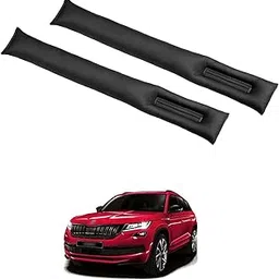 LOVMOTO Car Interior Accessories Universal Car Seat Gap Filler Storage Box for Leather Car Seat Gaps Seat Organiser Car Side Seat Catcher car storage organizer Comfortable With Kod-iaq-picture-26