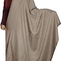 matelco Women's Wool Shawl With Border Embroidery (Mepi102-Parent_Pink_40 X80 Inches)-picture-38