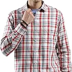 monte carlo Men's Regular Fit Checked Shirt | Full Sleeves | Spread Collar | Stylish & Casual Shirt for Men_-picture-10