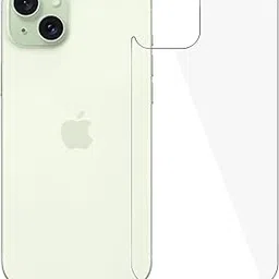 Tempered Glass Back Side Rear Full Screen Protector Haptic Touch Temper Glass Film Compatible For (iPhone 15)-picture-33