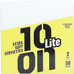 10on Lite Table Top Napkins, 50 Pulls 2 Ply, Plain-picture-29