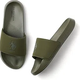 u.s. polo assn. USPA|Specter| Stylish Sliders Flip Flops for Man-picture-37