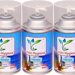 Scented Automatic Air Freshener Refill Perfect For Continuous Fragrance And Long-Lasting Fragrance For Home Office & Bathroom (Pack Of 3) (750ml, Lavender)-image-54