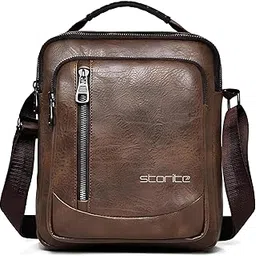 storite Stylish Oxford Sling Bag for Men Messenger Crossbody Bag for Multi Purposes & Travel Office Business One Side Shoulder Carry Handbag For Men-picture-58