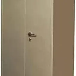 S.D.Steel Furniture Classic Metal Steel Wardrobe for Home 2 Doors for Home Office Brown-image-58