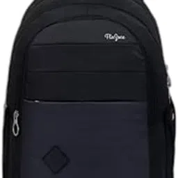 uhibbuk Lightweight School Backpacks for Boys/Girls Laptop Bag College Office (Black) 40L-picture-24