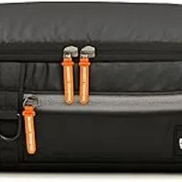 monkey troopers Pumppack Gym Duffle - Water-Resistant, Travel/Gym, Quick Access & Zippered Pockets, 30L Capacity (Black)-picture-49