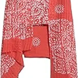 haider ali and sons Women's Pure Cotton Batik Print Unstitched Salwar Suit Dress Material With Duputta_001 image 1