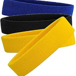 r lon R-LON Workout Headband for Women & Men - Moisture Wicking & Non-Slip Exercise Hairband or Sports Sweatband -Ideal for All Sports Like Tennis, TT, Badminton, Running and Yoga (4 PC) a25-picture-32