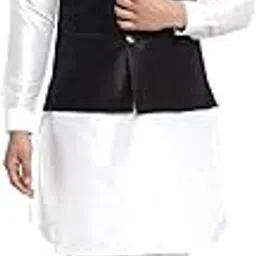 abh lifestyle Men's Kurta Pyjama & Printed Nehru Jacket set-picture-31