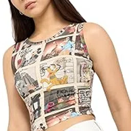 Women's Cartoon Slim Fit T-Shirt-image-17
